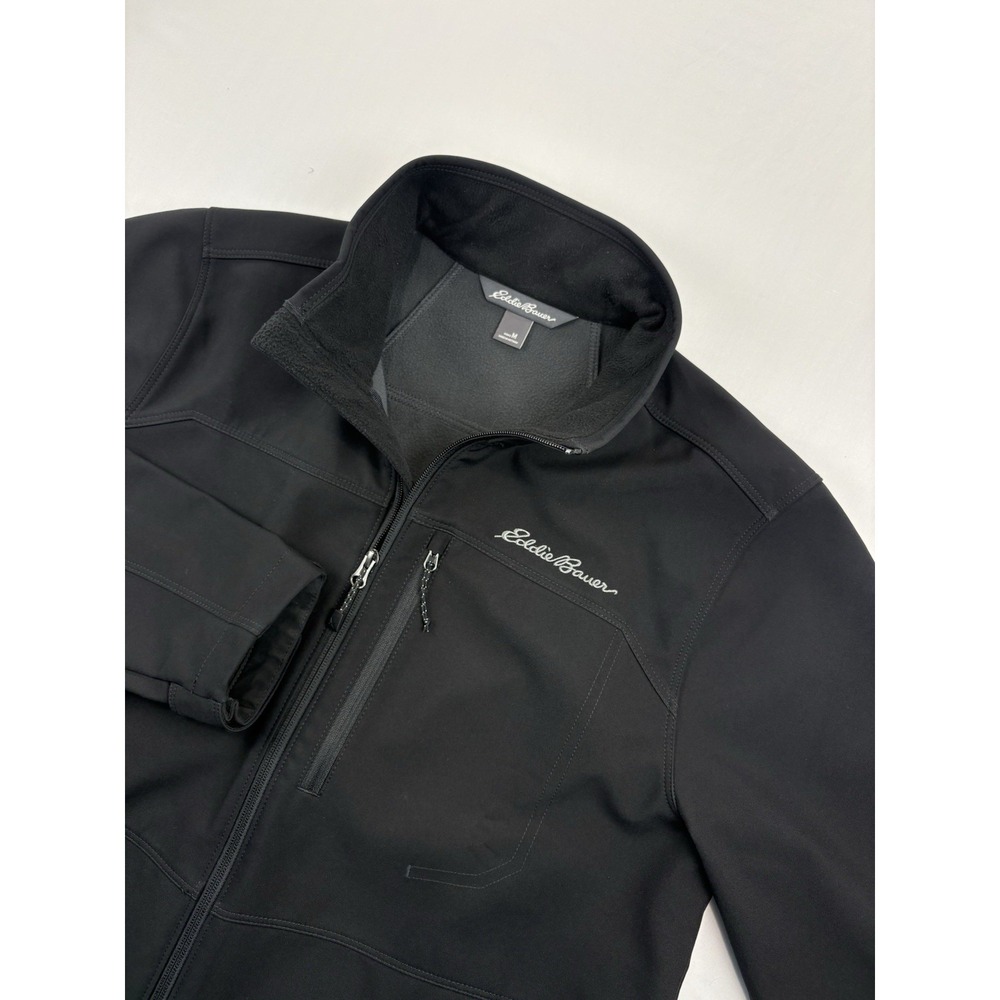 Eddie Bauer Jacket Softshell Lined Zipped Pockets Men's Medium